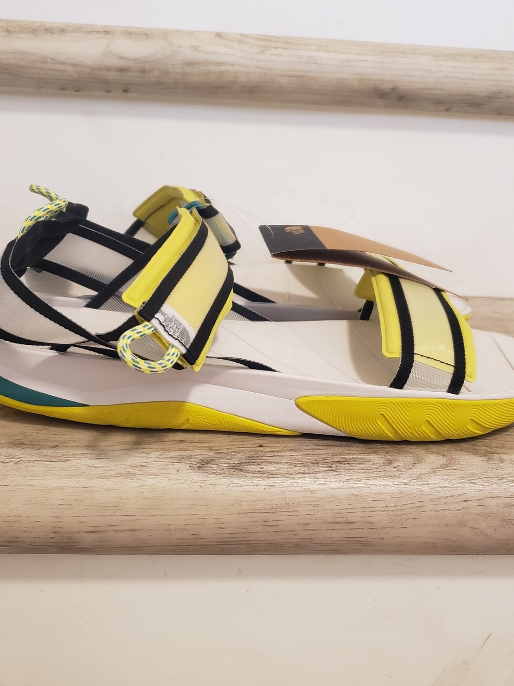 The North Face Men's Yellow & White Sport Sandals
